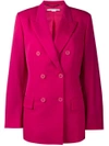 Stella Mccartney Nicola Double Breasted Jacket - Pink
