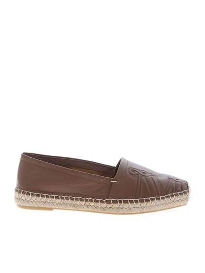 Max Mara Eli Espadrilles In Brown