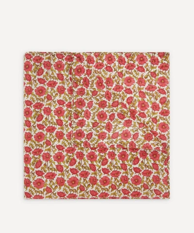 Liberty Astell Reece Large Silk-cotton Handkerchief In Red