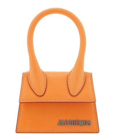 Jacquemus Le Chiquito Handbag In Orange