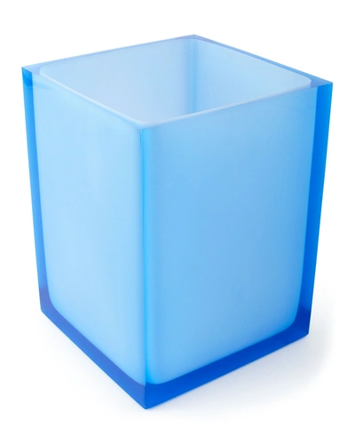 Jonathan Adler Hollywood Bath Waste Basket In Blue