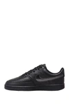 Nike Court Vision Low Sneaker In 003 Black/black