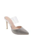 Bcbgeneration Harlina Mule In Silver-tone