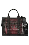 Marc Jacobs Small Traveler Mesh Tote In Black