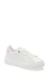Steve Madden Charlie Platform Sneaker In White/ Pink