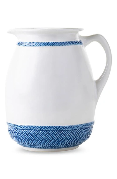 Juliska Le Panier Delft Blue Pitcher/vase - 2.5qt.