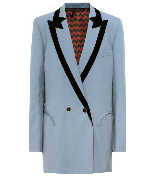 Blazé Milano 'puritan' Wool Suiting Blazer In Blue | ModeSens
