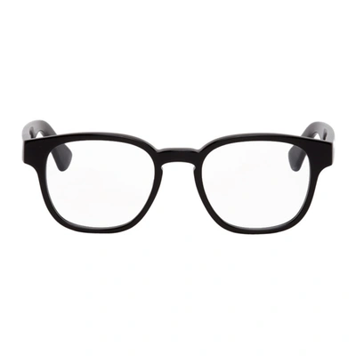 Gucci Rectangle Acetate Optical Frames In 003 Black