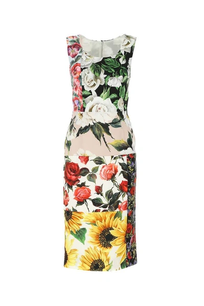 Dolce & Gabbana Dolce E Gabbana Women's F6p0rtgdz38s9000 Multicolor Other Materials Dress