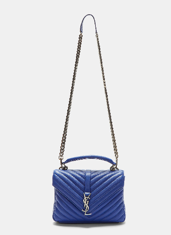 royal blue ysl bag