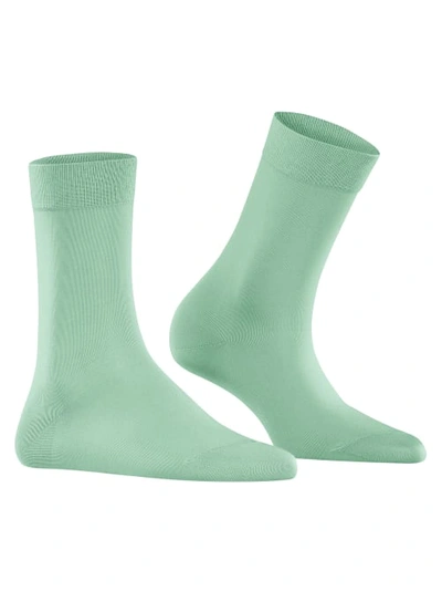 Falke Cotton-blend Socks In Jade