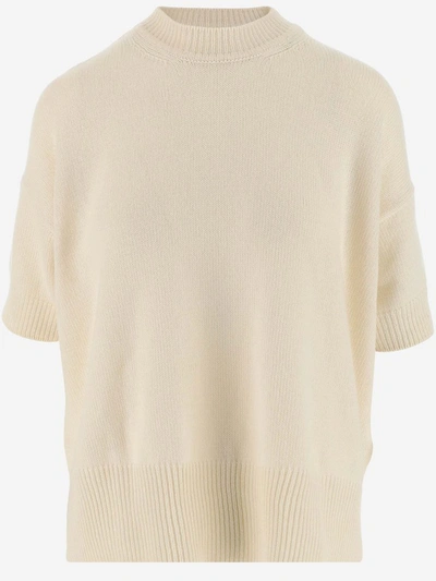 Jil Sander Sweaters In Beige