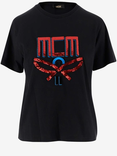 Mcm T-shirts And Polos In Nero