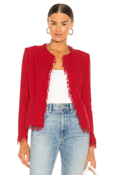 Iro Shavani Jacket In Red