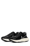Nike Zoomx Invincible Run Flyknit Running Shoe In Black/white/iron Grey