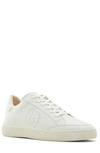 Belstaff Men's Track Leather Sneaker ( In Clean White Leather