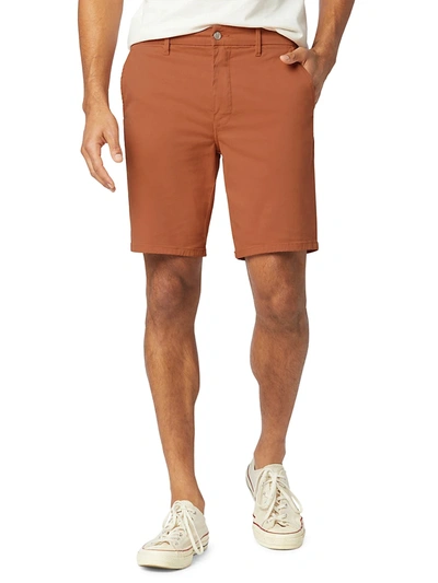 Joe's Jeans Men's Brixton Sateen Trouser Shorts In Terracotta