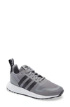 Adidas Originals Kids' Smooth Runner Sneaker In Grey/ Core Black/ Core Black