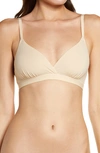 Skims Fits Everybody Crossover Bralette In Sand