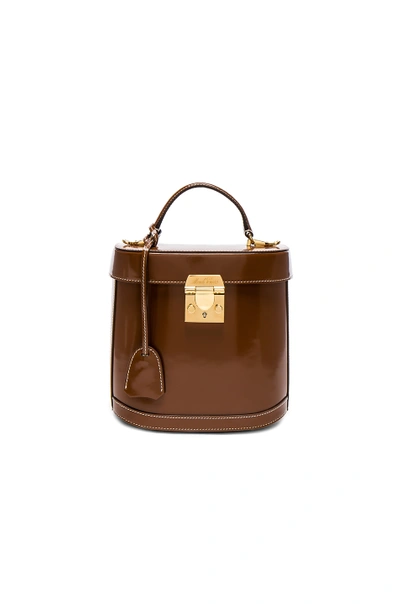 Mark Cross Brush Off Benchley Bag In Brown
