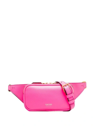 Tom Ford Leather Pink Belt Bag