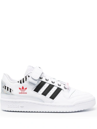 Adidas Originals Forum 低帮板鞋 In White