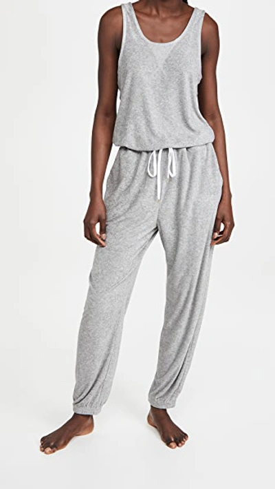 Honeydew Intimates Just Chillin' Jumpsuit In Grey