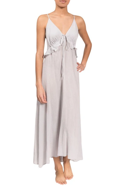 Everyday Ritual Sophia Empire-waist Nightgown In Mist