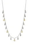 Freida Rothman Armor Of Hope Small Pendant Necklace In Gold And Silver