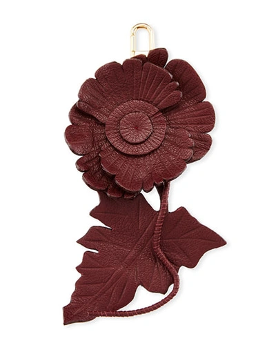 Altuzarra Leather Flower Charm For Handbag