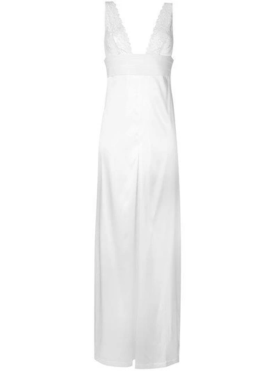 La Perla Azalea Nightgown In Off White