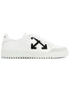 Off-white Arrows Leather Sneakers In White