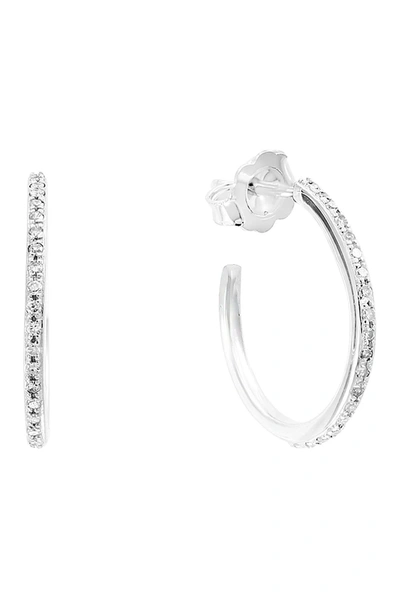 Effy 14k White Gold Diamond Earrings