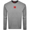 Hugo Dirago Logo Sweatshirt In Grey