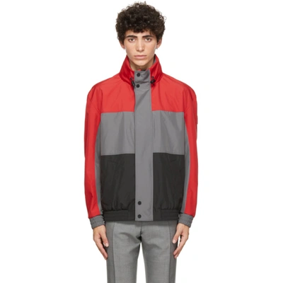Hugo Boss Water-repellent Softshell Jacket In Recycled Two-layer Fabric- Red Men's Casual Jackets Size 40r
