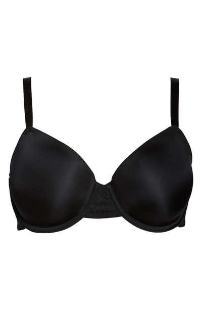 Wacoal Lace Impression Underwire Contour Bra In Black