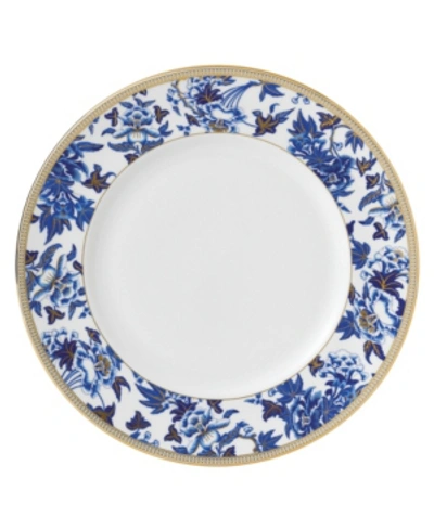 Wedgwood Hibiscus Accent Dinner Plate In Blue