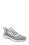 Apl Athletic Propulsion Labs Techloom Tracer Knit Training Shoe In Metallic Silver,white