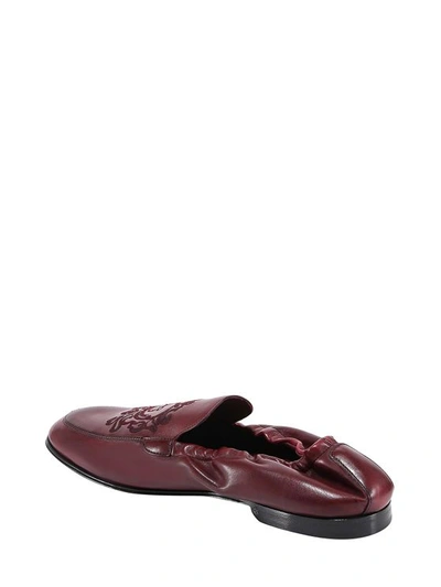Dolce & Gabbana Leather Loafer In Red