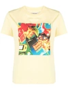 Opening Ceremony Graphic-print Cotton T-shirt In Yellow