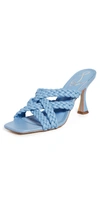 Sam Edelman Women's Marjorie Slip On High Heel Sandals In Blue