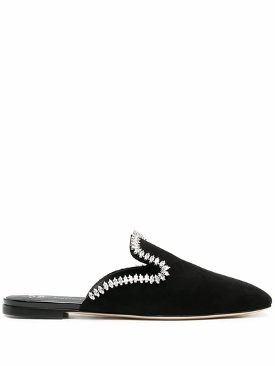 Giuseppe Zanotti Design Women's E150003001 Black Leather Loafers