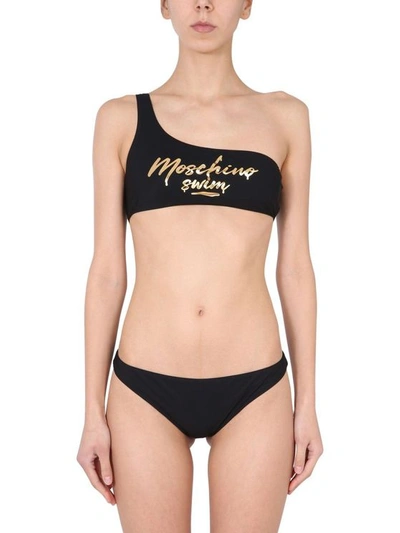 Moschino Women's Black Synthetic Fibers Bikini