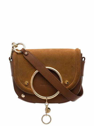 See By Chloé Women's  Brown Leather Shoulder Bag
