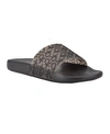 Calvin Klein C Malva Logo Slide In Black Sy