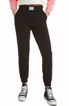 Juicy Couture Pin Tucked Jogger Pants In Black