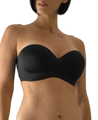 Carnival Women's Full Figure Strapless Bra In Black