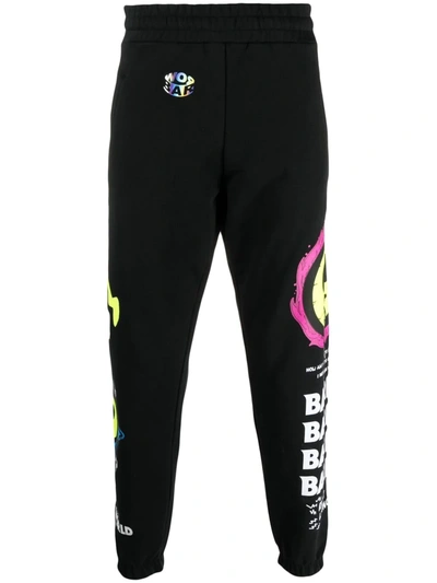 Barrow Joggers With Logo Embroidery In Black