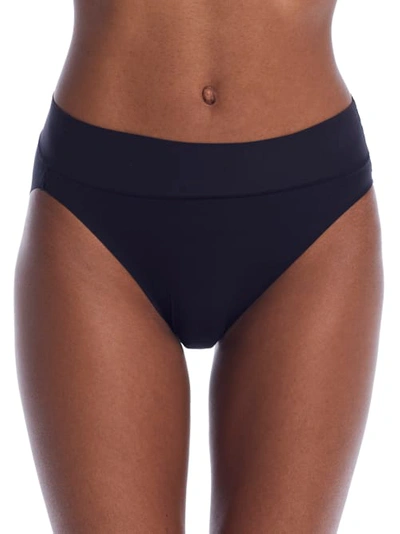 Wacoal Women's Perfectly Placed Hi-cut Brief Underwear 871355 In Black