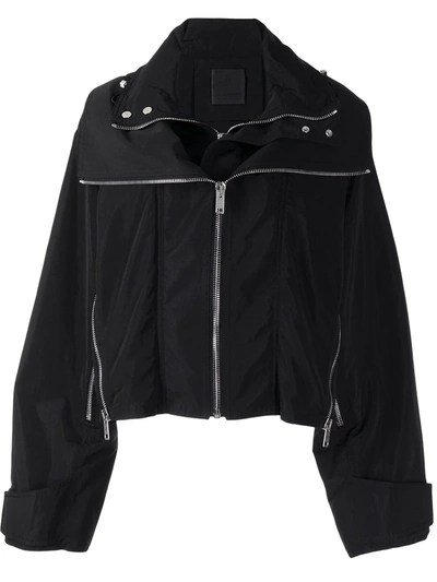 Givenchy Multi-zip Lightweight Jacket In Black